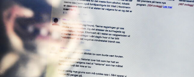Stikker man hodet fram, må man tåle litt pepper