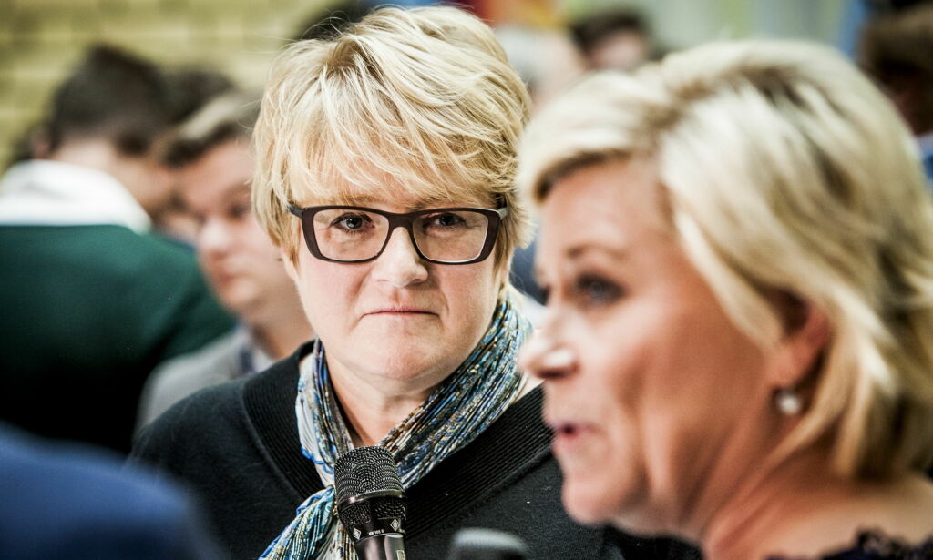 Skei Grande etter Hareides Frp-flørt i budsjettet: - Tror vi holder sammen