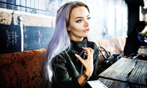 Oslo, 20151130. Bloggeren Sophie Elise (20) nominert til årets navn i Dagbladet 2015.
Aker Brygge
Foto: Nina Hansen / Dagbladet