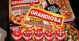 Smakstest av de nye frossenpizzaene