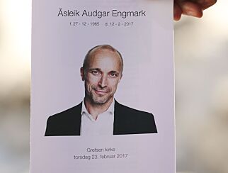 Åsleik Engmark bisatt: - Det var en fin, lang og trist seremoni