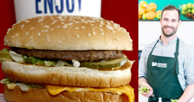 Hamburgerkjeden begynner med hjemlevering