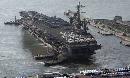 Trump sa han hadde sendt en armada mot Nord-Korea, men armadaen var på vei mot Australia