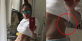 Da fansen reagerte på bildet, dukket Jennifer Lopez (47) opp i kommentarfeltet