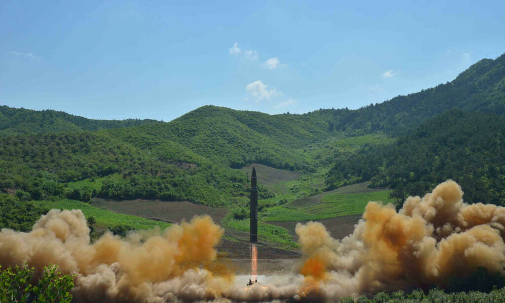USA bekrefter: Nord-Korea avfyrte interkontinentalt ballistisk missil