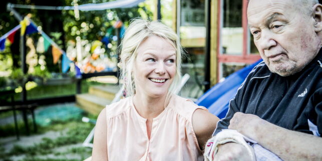 På Paulus sykehjem har de både festival og utepils