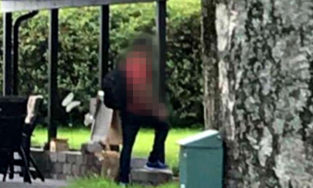 Etter at disse bildene ble tatt, ble den mistenkte gjerningsmannen (19) pågrepet