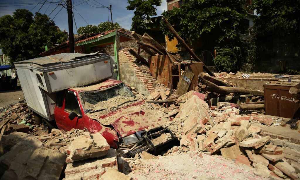 Minst 61 omkomne etter jordskjelv i Mexico: - Det ser ut som byen har blitt bombet