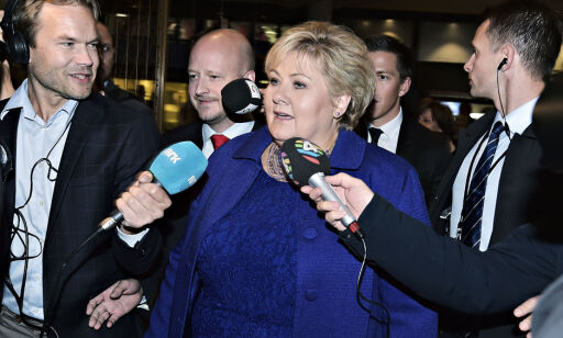 Solberg: - Jeg har sympati for Jonas Gahr Støre i dag