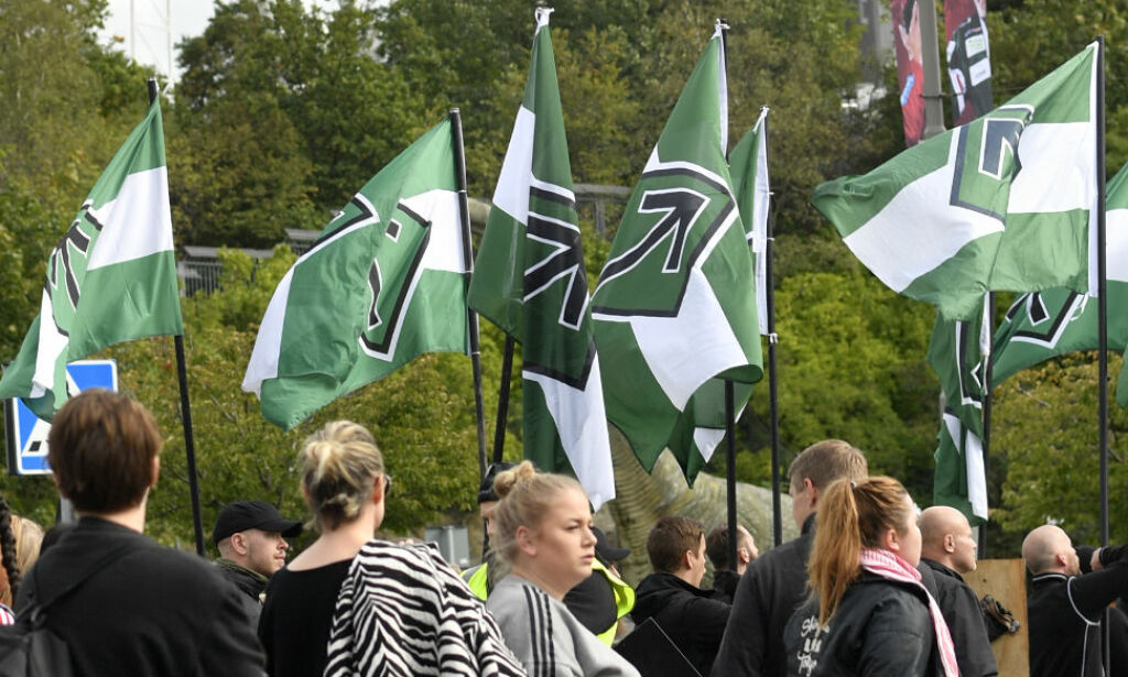 Økt trusselbilde og flere pågripelser før nazimarsj: - Politi sparket i fjeset
