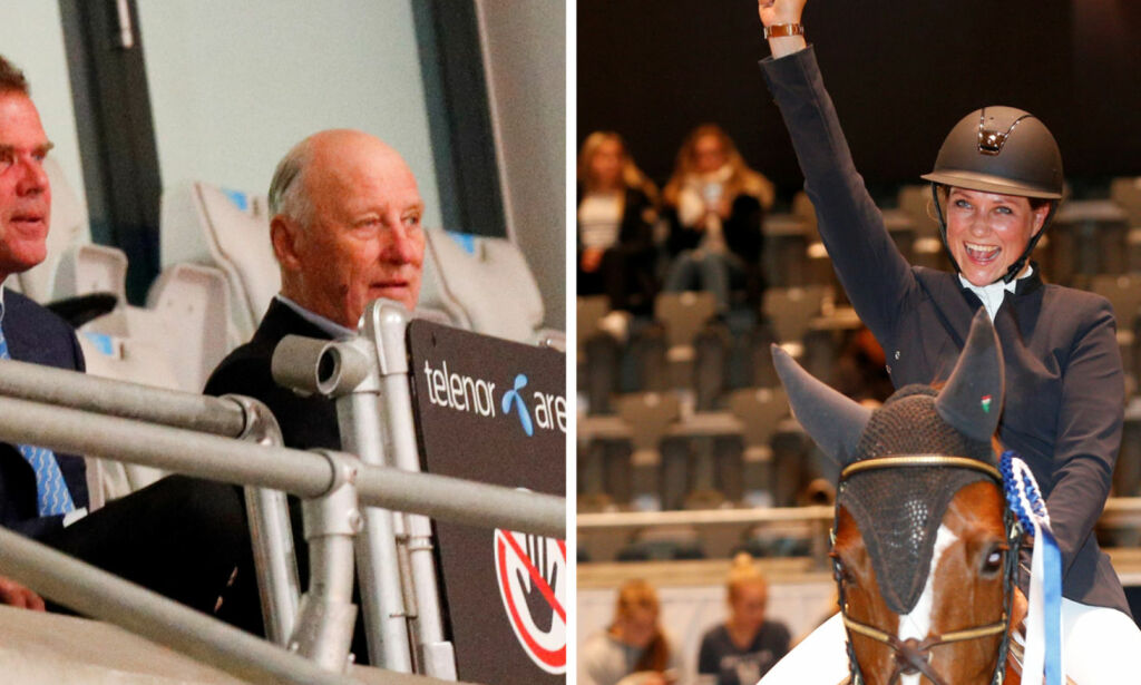 Harald og Sonja overrasket under Märtha Louises comeback