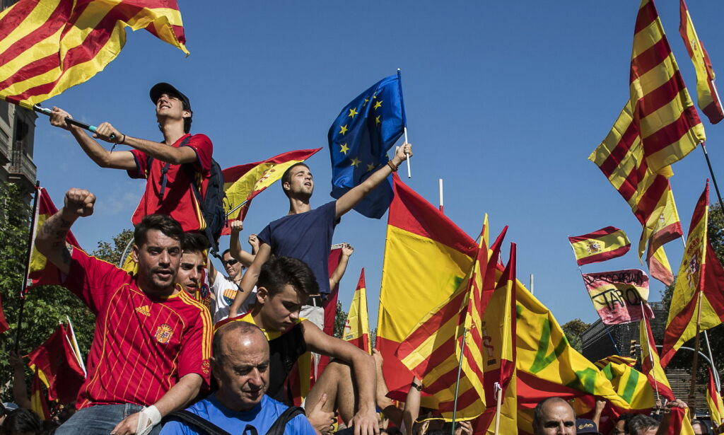 I striden om Catalonia er spøkelsene fra Franco-tida aldri langt unna