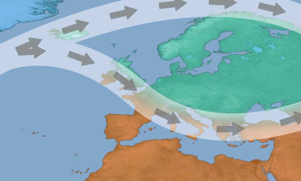 Meteorologens prognose for vinterværet. Dette fenomenet blir avgjørende