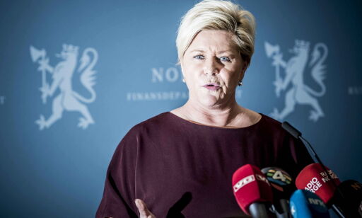 Siv Jensen om SSB-sjefen: - Jeg måtte trekke i nødbremsen