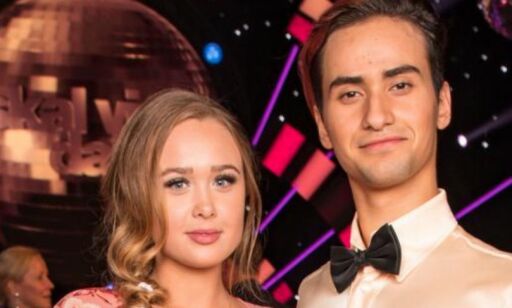 Danset med kjæresten under «Skal vi danse»-finalen