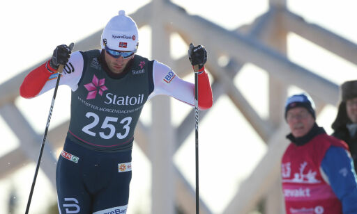 Northug knust i Norgescupen. Ett minutt og 27 sekunder bak vinneren