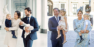 Derfor sto ikke prinsesse Leonore (3) og prins Nicolas (2) på gjestelista til dåpen