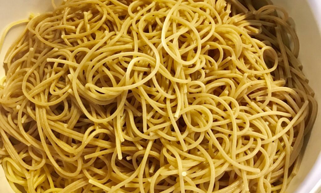 - Ikke varm opp pastaen fra i går