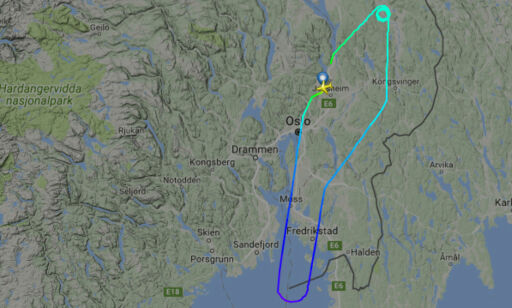Do-drama på vei til München. Norwegian-fly måtte snu og sirkle