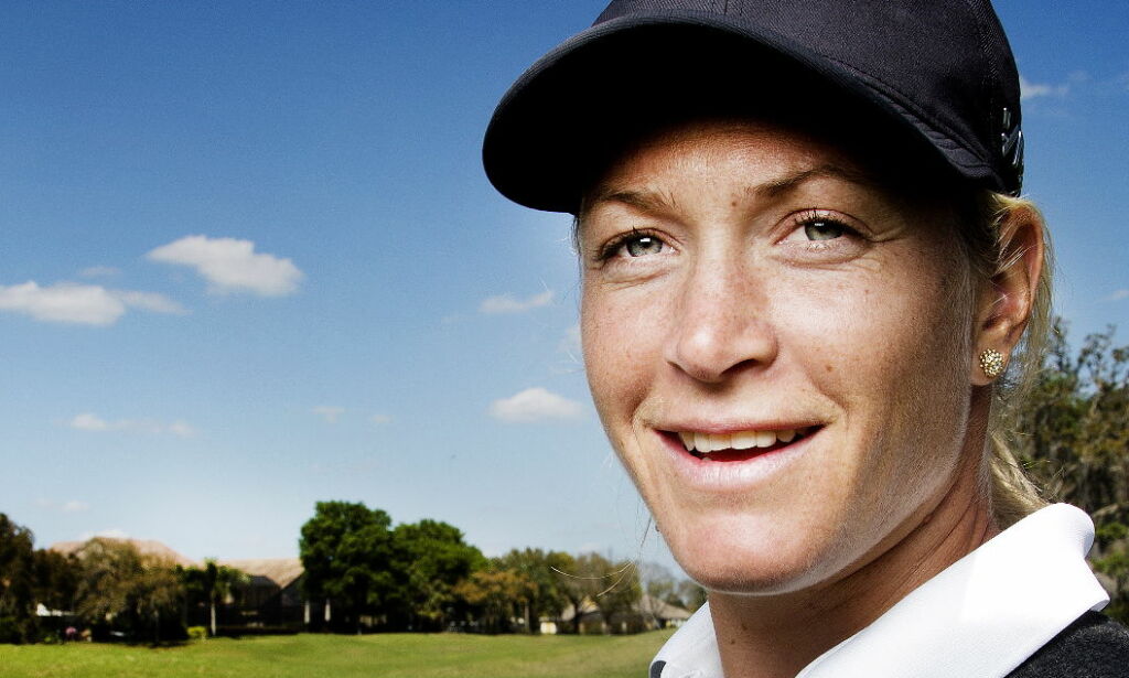 Tutta er gravid: - Målet er å komme tilbake på golfbanen så kjapt som mulig