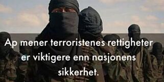 Ingen må tro at Listhaug sletter bildet fordi hun har såret noen