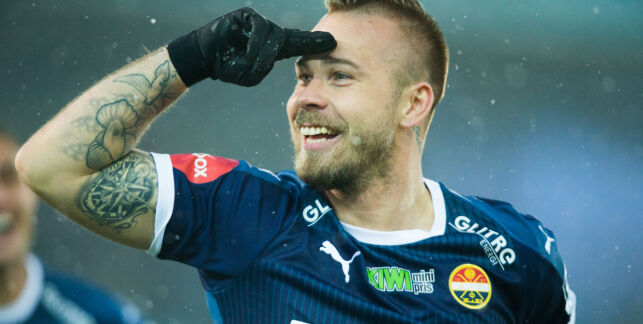 Marcus Pedersen scoret to og reddet Godset