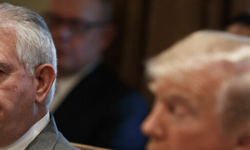 Trump har sparket Rex Tillerson