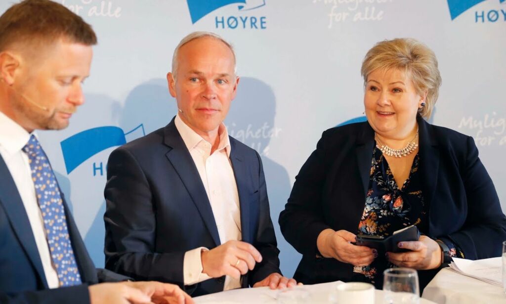 Erna Solberg går til angrep på Donald Trump
