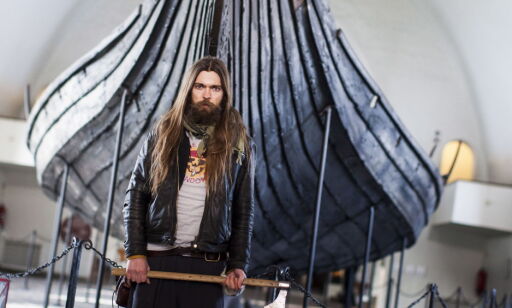 Oslo 20150211 Enok fra NRK-serien Anno ser på seg selv som en moderne viking. Foto: Halvor Solhjem Njerve / Dagbladet