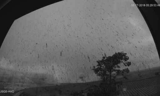 Utbrudd fra Kilauea på Hawaii. Sendte askesky mer enn 9000 meter til himmels