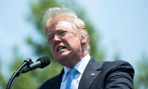 Mandatory Credit: Photo by REX/Shutterstock (9672509g)
President Donald Trump delivers remarks at the 37th Annual National Peace Officers' Memorial Service at the U.S. Capitol Building in Washington, D.C.
37th Annual National Peace Officers' Memorial Service, Washington DC, USA - 15 May 2018