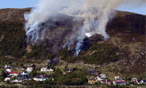 14 branner hver dag i Norge i mai og juni. - Aldri vært tørrere
