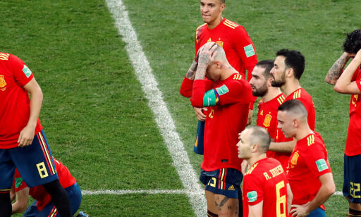 VM-sjokk: Russland sendte Spania på hodet ut av VM