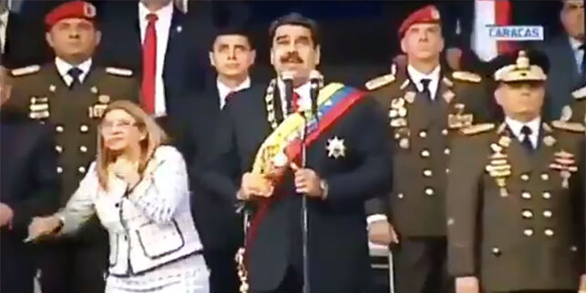 Venezuelanske myndigheter: President Maduro forsøkt drept i droneangrep under TV-sendt tale