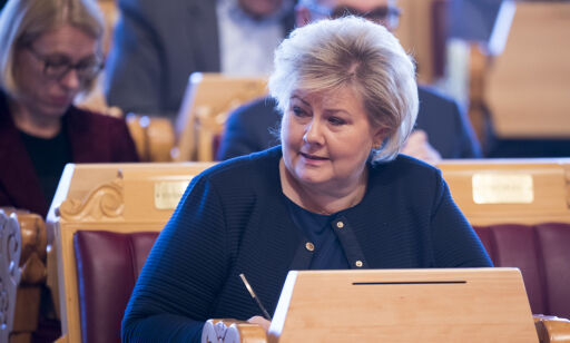 Solberg om KrF: - Kanskje gresset ser grønnere ut på den andre siden