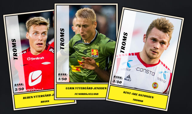 Dagbladet kårer de 50 beste fotballspillerne fra Troms