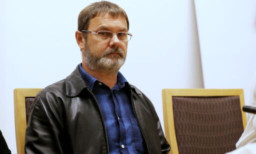 Oslo 20181018.
Spionsiktede Mikhail Botsjkarev under fengslingsmøtet i Oslo tingrett torsdag morgen. Foto: Fredrik Hagen / NTB scanpix