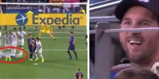 Den frekke manøveren som selv Messi måtte flire av