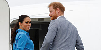 Harry og Meghan i flydrama