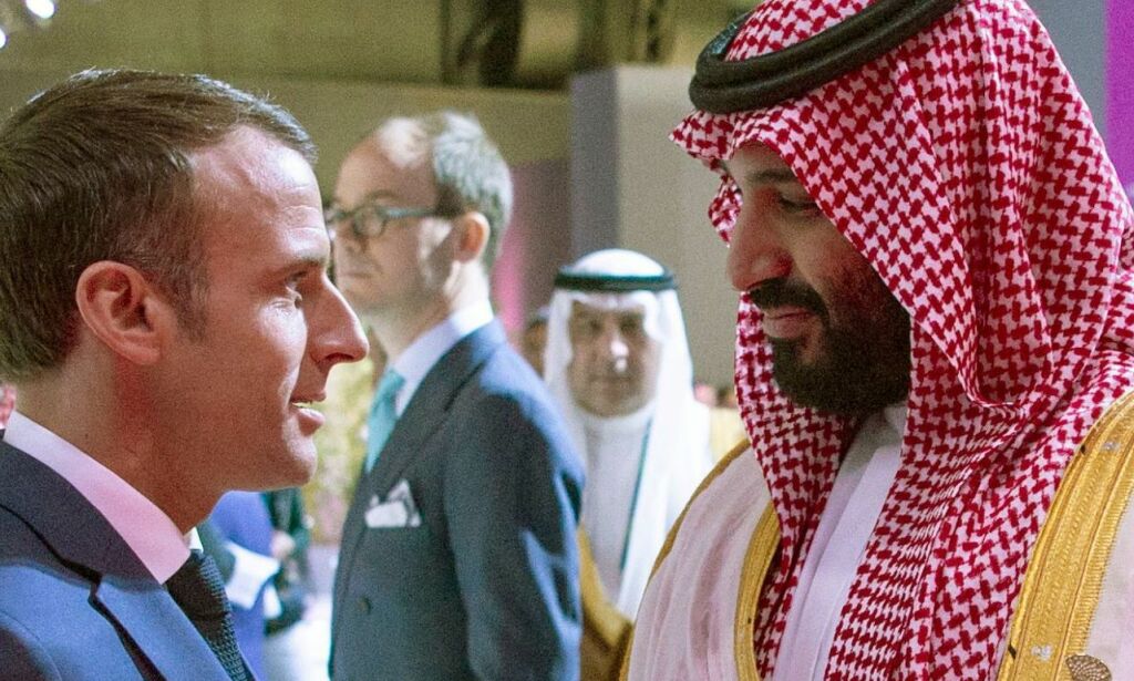 Macron til drapsanklaget kronprins: - Du hører aldri