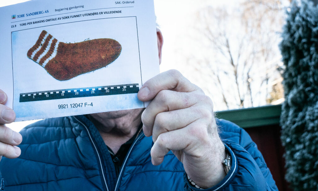 - Orderud-sokken var min. Det var bestemor som strikket den