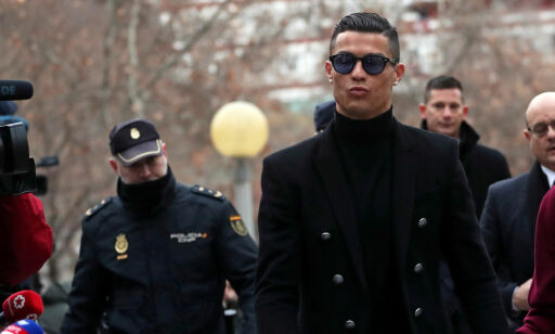 Ronaldo aksepterer skattebot på 183 millioner kroner