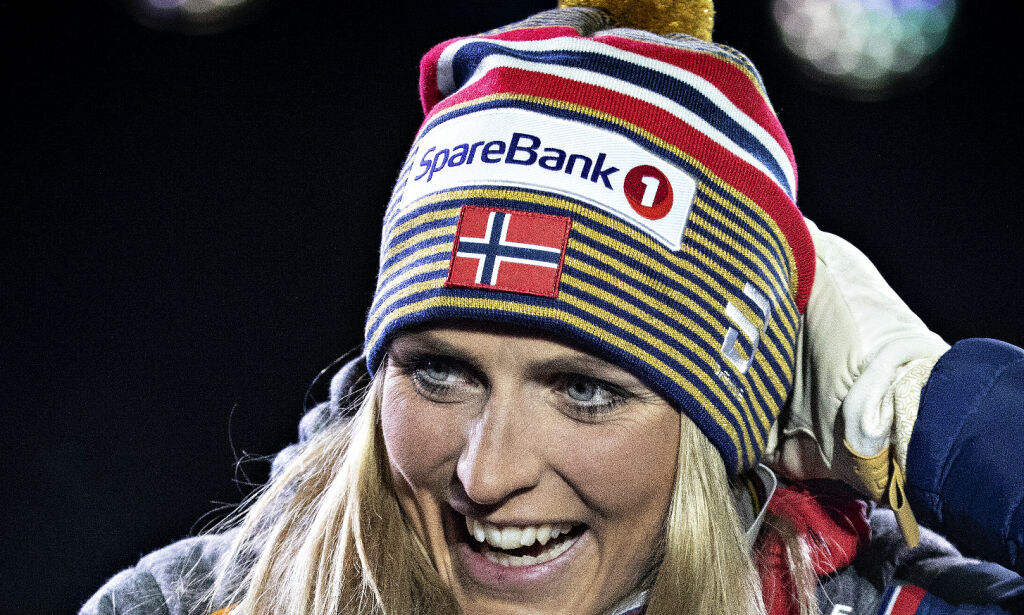 Østerrike 20190223: VM på ski. Skiathlon 15 km skibytte. Therese Johaug med sin gullmedalje etter 15 km skibytte. Foto: Bjørn Langsem / Dagbladet