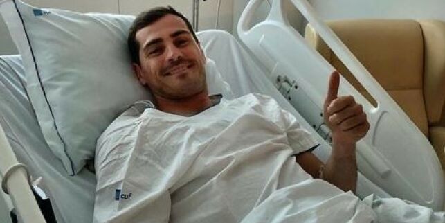 Iker Casillas hastet til sykehus. Fikk hjerteinfarkt på trening