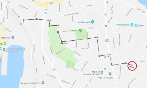 Etterlyser alle langs denne ruta